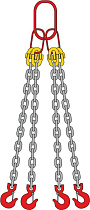 Строп цепной 2,36т-2,85м